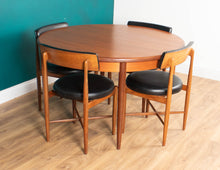 Load image into Gallery viewer, Retro Teak 1960s GPlan Fresco Dining Table &amp; 4 Four Chairs By Victor Wilkins