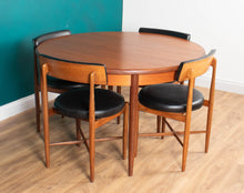 Load image into Gallery viewer, Retro Teak 1960s GPlan Fresco Dining Table &amp; 4 Four Chairs By Victor Wilkins