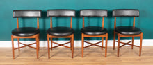 Load image into Gallery viewer, Retro Teak 1960s GPlan Fresco Dining Table &amp; 4 Four Chairs By Victor Wilkins