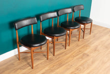 Load image into Gallery viewer, Retro Teak 1960s GPlan Fresco Dining Table &amp; 4 Four Chairs By Victor Wilkins