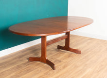 Load image into Gallery viewer, Retro Teak 1960s Mid Century Dining Table &amp; 6 Chairs By G Plan Victor Wilkins