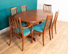 Load image into Gallery viewer, Retro Teak 1960s Mid Century Dining Table &amp; 6 Chairs By G Plan Victor Wilkins