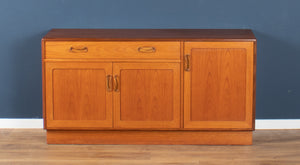 Retro Teak 1960s G Plan Fresco Plinth Sideboard By Victor Wilkins