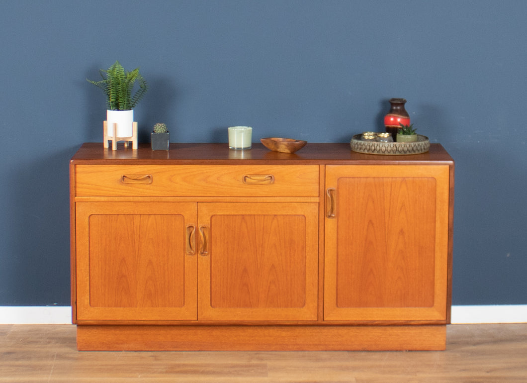 Retro Teak 1960s G Plan Fresco Plinth Sideboard By Victor Wilkins