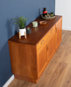 Retro Teak 1960s G Plan Fresco Plinth Sideboard By Victor Wilkins