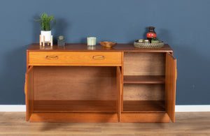 Retro Teak 1960s G Plan Fresco Plinth Sideboard By Victor Wilkins