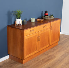 Load image into Gallery viewer, Retro Teak 1960s G Plan Fresco Plinth Sideboard By Victor Wilkins