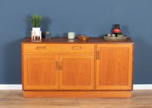 Retro Teak 1960s G Plan Fresco Plinth Sideboard By Victor Wilkins