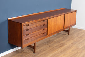 Retro Long Rosewood Archie Shine Knightsbridge Mid Century Sideboard By Robert Heritage