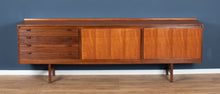 Load image into Gallery viewer, Retro Long Rosewood Archie Shine Knightsbridge Mid Century Sideboard By Robert Heritage