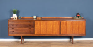 Retro Long Rosewood Archie Shine Knightsbridge Mid Century Sideboard By Robert Heritage