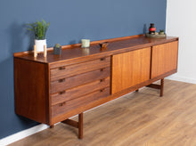 Load image into Gallery viewer, Retro Long Rosewood Archie Shine Knightsbridge Mid Century Sideboard By Robert Heritage