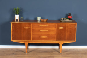 Retro Teak 1960s Medium Jentique Mid Century Sideboard