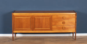 Retro Teak 1960s Short Mid century Sideboard