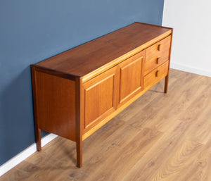 Retro Teak 1960s Short Mid century Sideboard