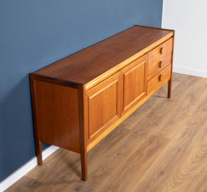 Retro Teak 1960s Short Mid century Sideboard