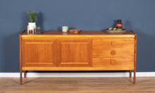 Load image into Gallery viewer, Retro Teak 1960s Short Mid century Sideboard