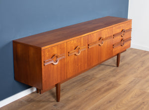 Retro Teak 1960s Beautility Mid Century Sideboard