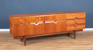 Retro Teak 1960s Beautility Mid Century Sideboard