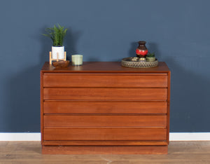 Retro Teak 1960s Danish Chest Of Drawers