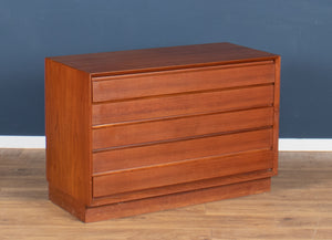 Retro Teak 1960s Danish Chest Of Drawers