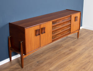 Retro Teak 1960s Elliots Of Newbury EON Mid Century Sideboard Rosewood Atomic