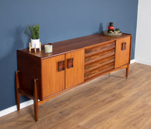 Load image into Gallery viewer, Retro Teak 1960s Elliots Of Newbury EON Mid Century Sideboard Rosewood Atomic