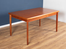 Load image into Gallery viewer, Retro Danish Teak 1960s Extending Dining Table And Six Chairs By Arne Hovmand Olsen