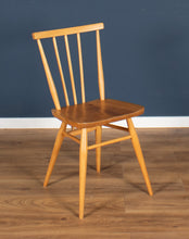 Load image into Gallery viewer, Vintage Ercol Elm Windsor Plank-top Dining Table &amp; Six 391 Dining Chairs