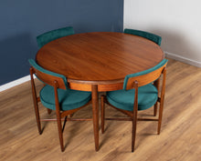 Load image into Gallery viewer, Retro Teak 1960s GPlan Fresco Dining Table &amp; 6 Six Chairs By Victor Wilkins