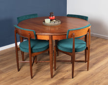 Load image into Gallery viewer, Retro Teak 1960s GPlan Fresco Dining Table &amp; 6 Six Chairs By Victor Wilkins