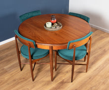 Load image into Gallery viewer, Retro Teak 1960s GPlan Fresco Dining Table &amp; 6 Six Chairs By Victor Wilkins