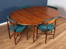 Load image into Gallery viewer, Retro Teak 1960s GPlan Fresco Dining Table &amp; 6 Six Chairs By Victor Wilkins