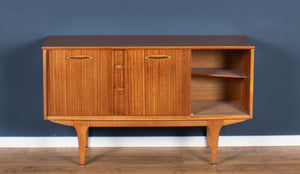 Retro Walnut 1960s Jentique Short Sideboard