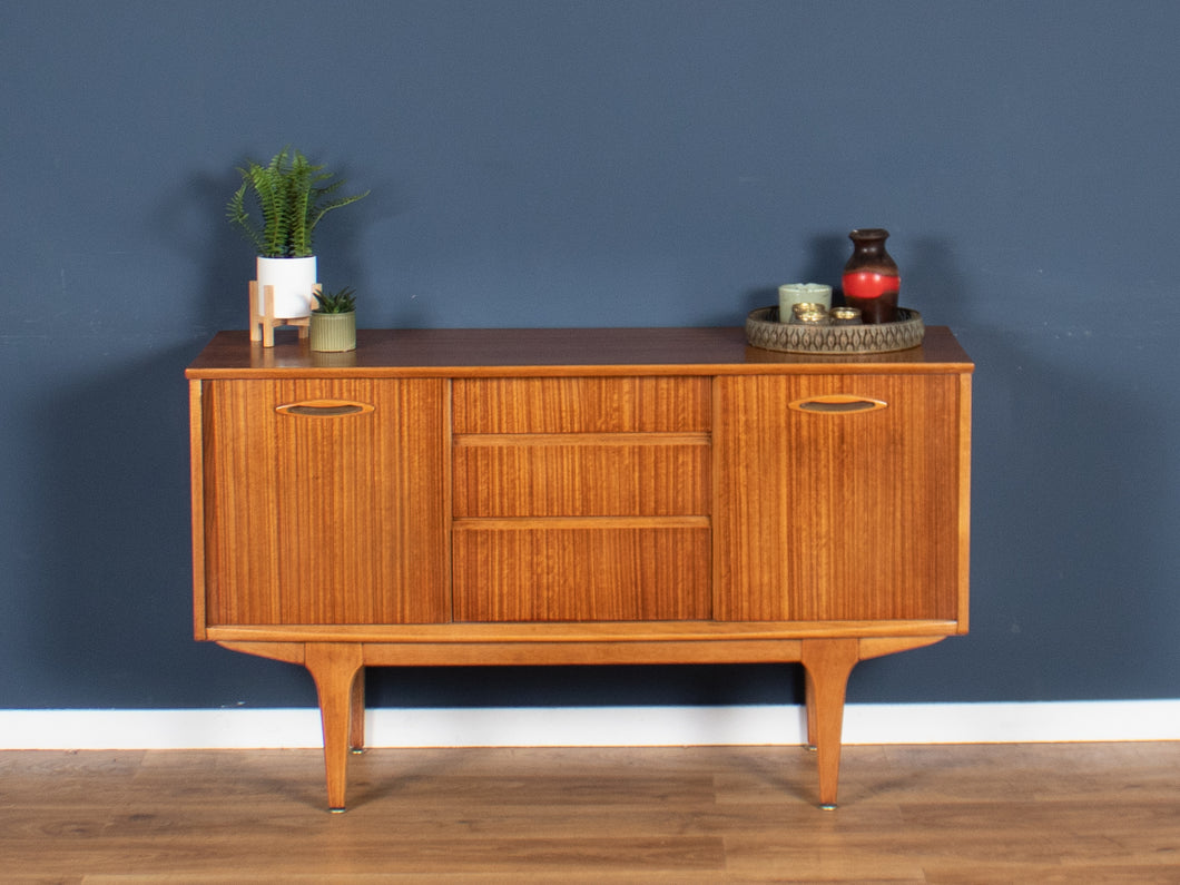 Retro Walnut 1960s Jentique Short Sideboard