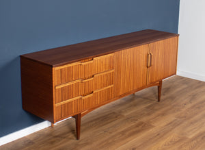 Retro Teak Zebrano 1960s Long Elliots Of Newbury EON Mid Century Sideboard