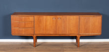 Load image into Gallery viewer, Retro Teak 1960s Long A H Macintosh Torpedo Mid Century Sideboard