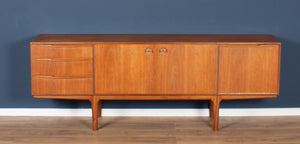 Retro Teak 1960s Long A H Macintosh Torpedo Mid Century Sideboard