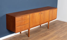 Load image into Gallery viewer, Retro Teak 1960s Long A H Macintosh Torpedo Mid Century Sideboard