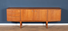 Load image into Gallery viewer, Retro Teak 1960s Long A H Macintosh Torpedo Mid Century Sideboard