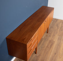 Load image into Gallery viewer, Retro Teak 1960s Long A H Macintosh Torpedo Mid Century Sideboard