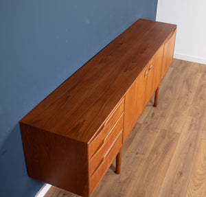 Retro Teak 1960s Long A H Macintosh Torpedo Mid Century Sideboard