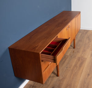 Retro Teak 1960s Long A H Macintosh Torpedo Mid Century Sideboard