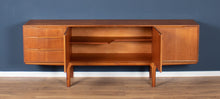 Load image into Gallery viewer, Retro Teak 1960s Long A H Macintosh Torpedo Mid Century Sideboard