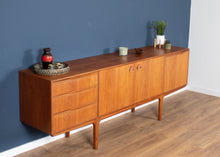 Load image into Gallery viewer, Retro Teak 1960s Long A H Macintosh Torpedo Mid Century Sideboard