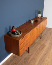 Load image into Gallery viewer, Retro Teak 1960s Long A H Macintosh Torpedo Mid Century Sideboard