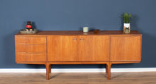 Load image into Gallery viewer, Retro Teak 1960s Long A H Macintosh Torpedo Mid Century Sideboard