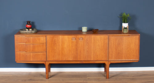 Retro Teak 1960s Long A H Macintosh Torpedo Mid Century Sideboard