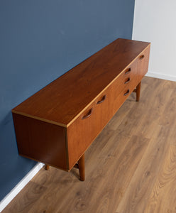 Retro Teak 1960s Avalon Long Mid Century Sideboard