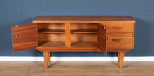 Load image into Gallery viewer, Retro Teak 1960s Short Jentique Mid Century Sideboard